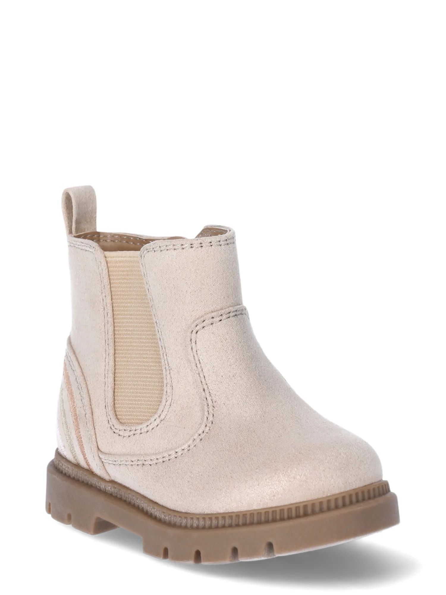 Wonder Nation Infant Girls’ Chelsea Boots | Walmart (US)