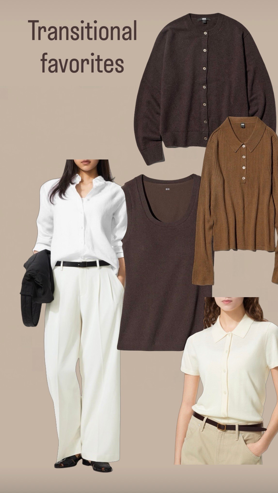 Transitional favorites 🤎
@UNIQLO

#LTKdeutschland #LTKstyletip #LTKautumn