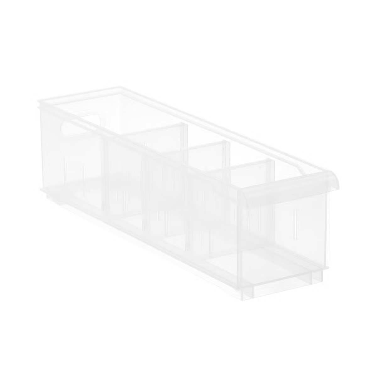 Clear Stackable Plastic Storage Bins | The Container Store
