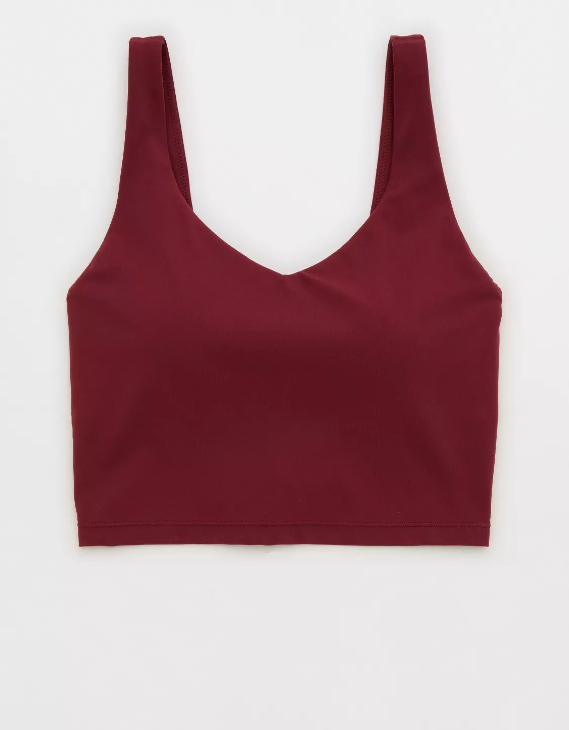OFFLINE By Aerie Real Me Low Key Longline Sports Bra | American Eagle Outfitters (US & CA)