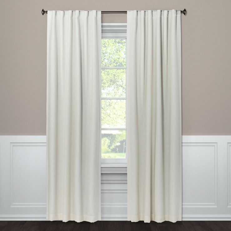 1pc Blackout Aruba Linen Window Curtain Panel - Threshold™ | Target