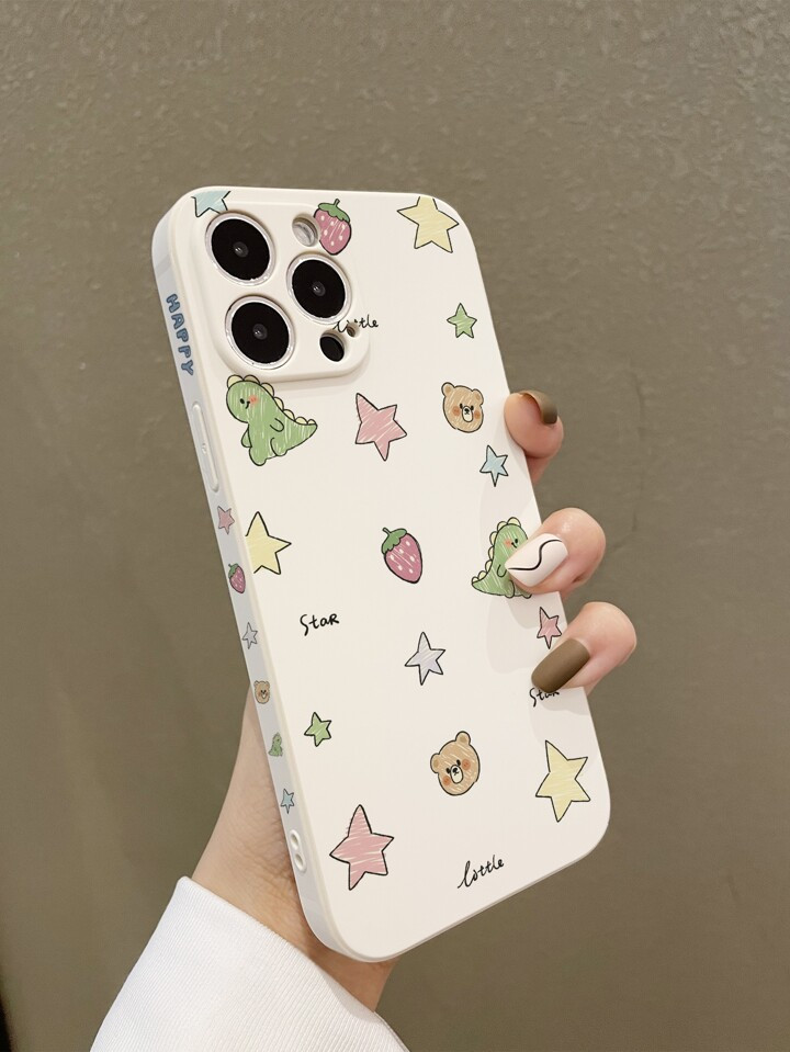 Cartoon Dinosaur Pattern Phone Case | SHEIN