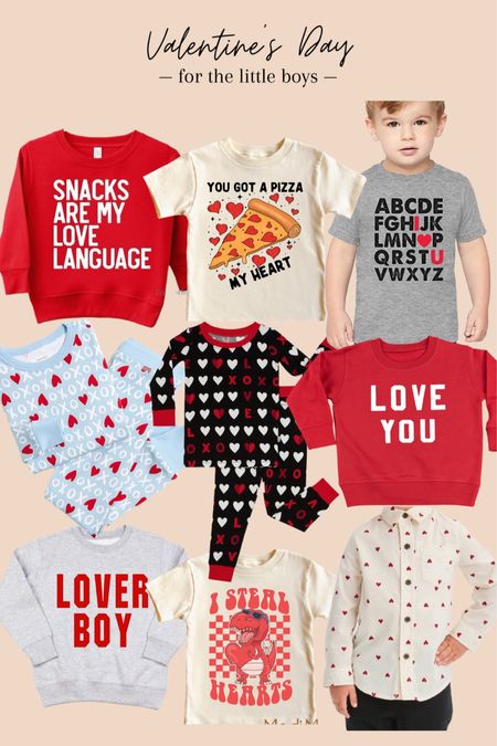 Valentine’s Day outfit + pajamas for the toddler and little boys in your life. 💕💌❤️

#LTKSeasonal #LTKkids #LTKGiftGuide