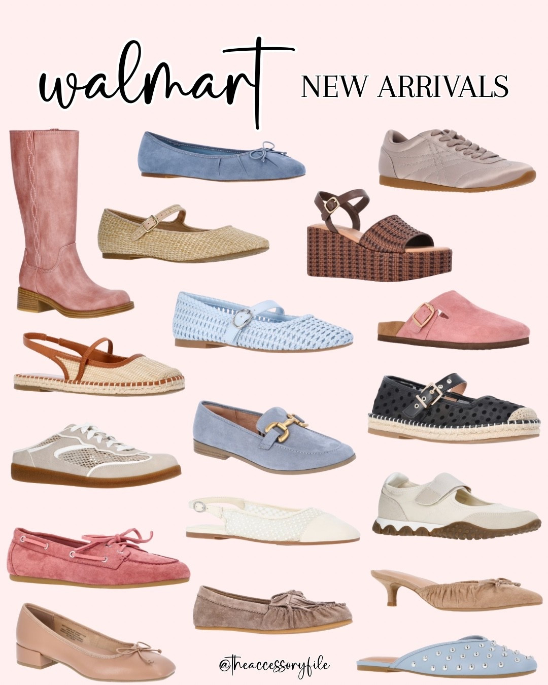 New spring shoe arrivals! 

Walmart finds, Walmart fashion, Walmart style, Walmart deals, affordable fashion, summer outfits, summer fashion, spring outfits, spring fashions, sandals, spring shoes, Easter shoes, church shoes, work shoes, summer shoes, spring break outfits, summer vacation outfits, cruise outfits 

#LTKSeasonal