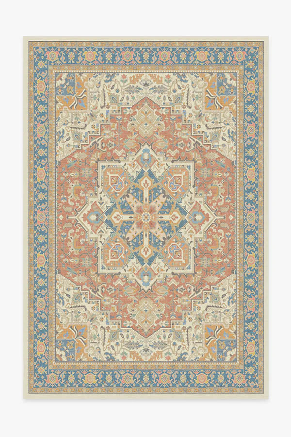 Outdoor Kamran Sunset Orange Rug | Ruggable