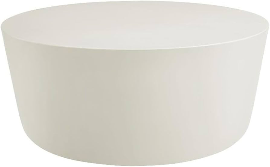 Modway Brion 34 Inch Round Concrete Coffee Table – Indoor/Outdoor Tapered Cylinder Coffee Table... | Amazon (US)