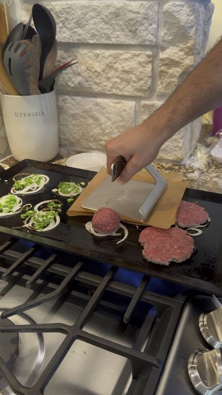 We love this griddle and press from Made In. Great quality and make burgers, searing steaks, pancakes, etc. so easy!

#LTKhome