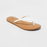 Women's Ava Skinny Strap Flip Flop Sandals - Shade and Shore™ | Target