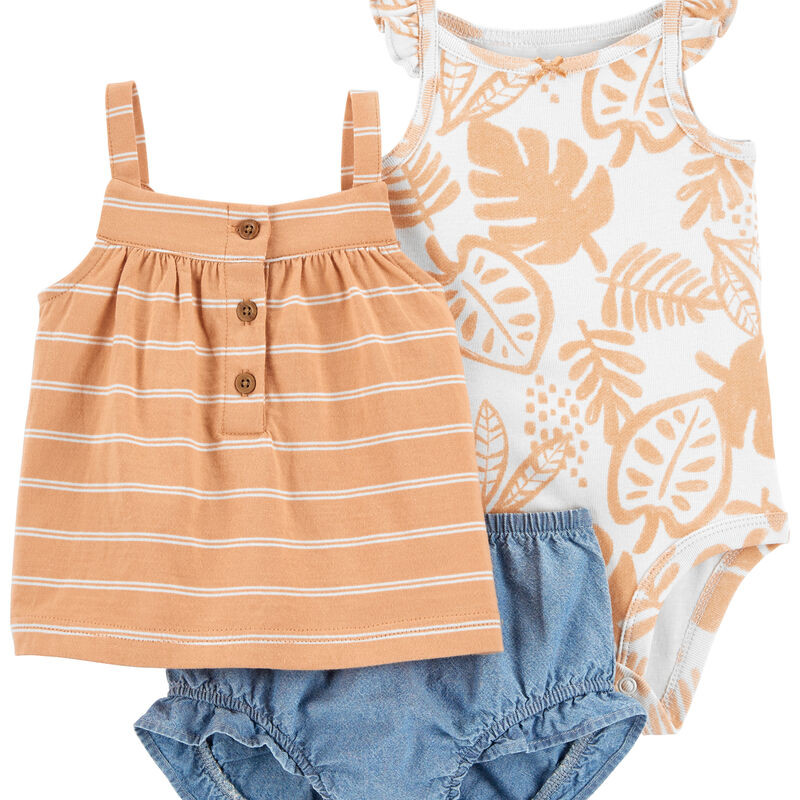 3-Piece Tropical Diaper Cover Set | Carter's