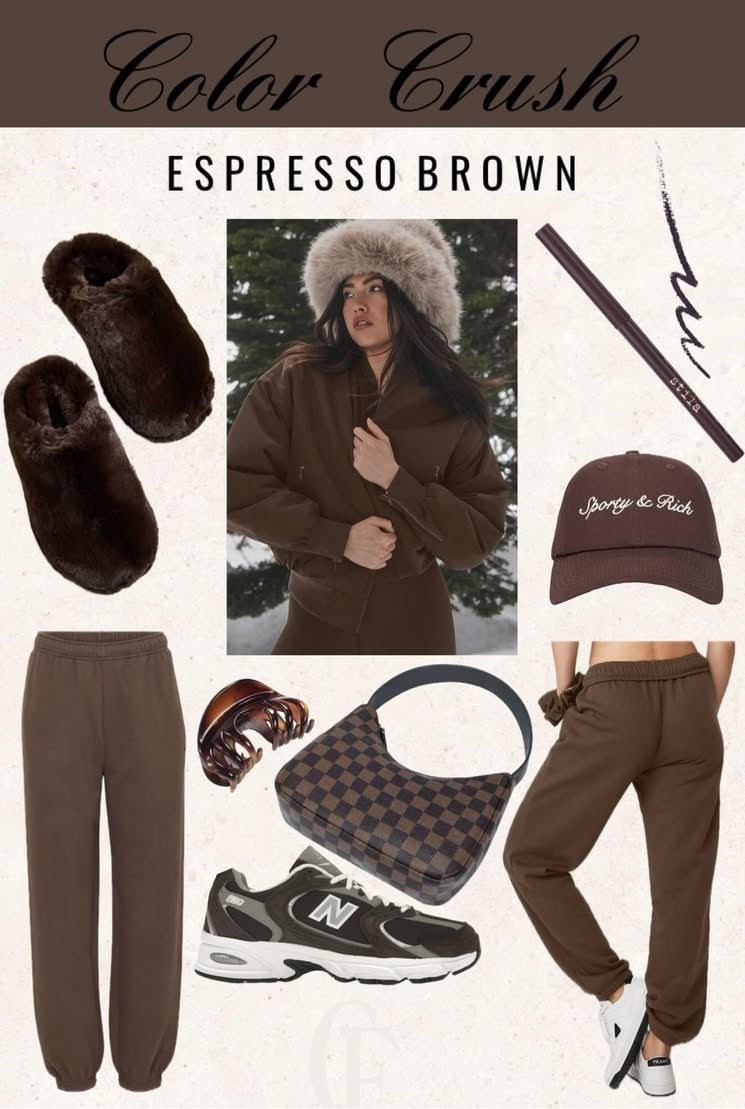 Color crush 🤎

#dupe #newbalance #brown #slippers #phonecase checkered baseball cap joggers jacket hair clip mittens hat heels coat clutch makeup coach belt Amazon revolve Nordstrom 

#LTKootd #LTKOver40 #LTKfitnessgoals