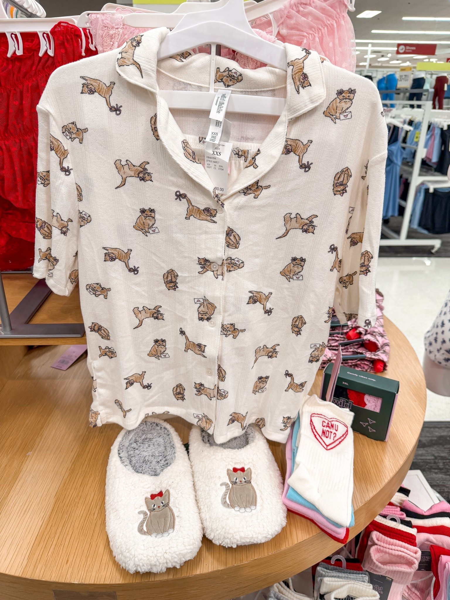 New target pajama set and slippers!

#LTKFindsUnder50 #LTKFindsUnder100 #LTKootd