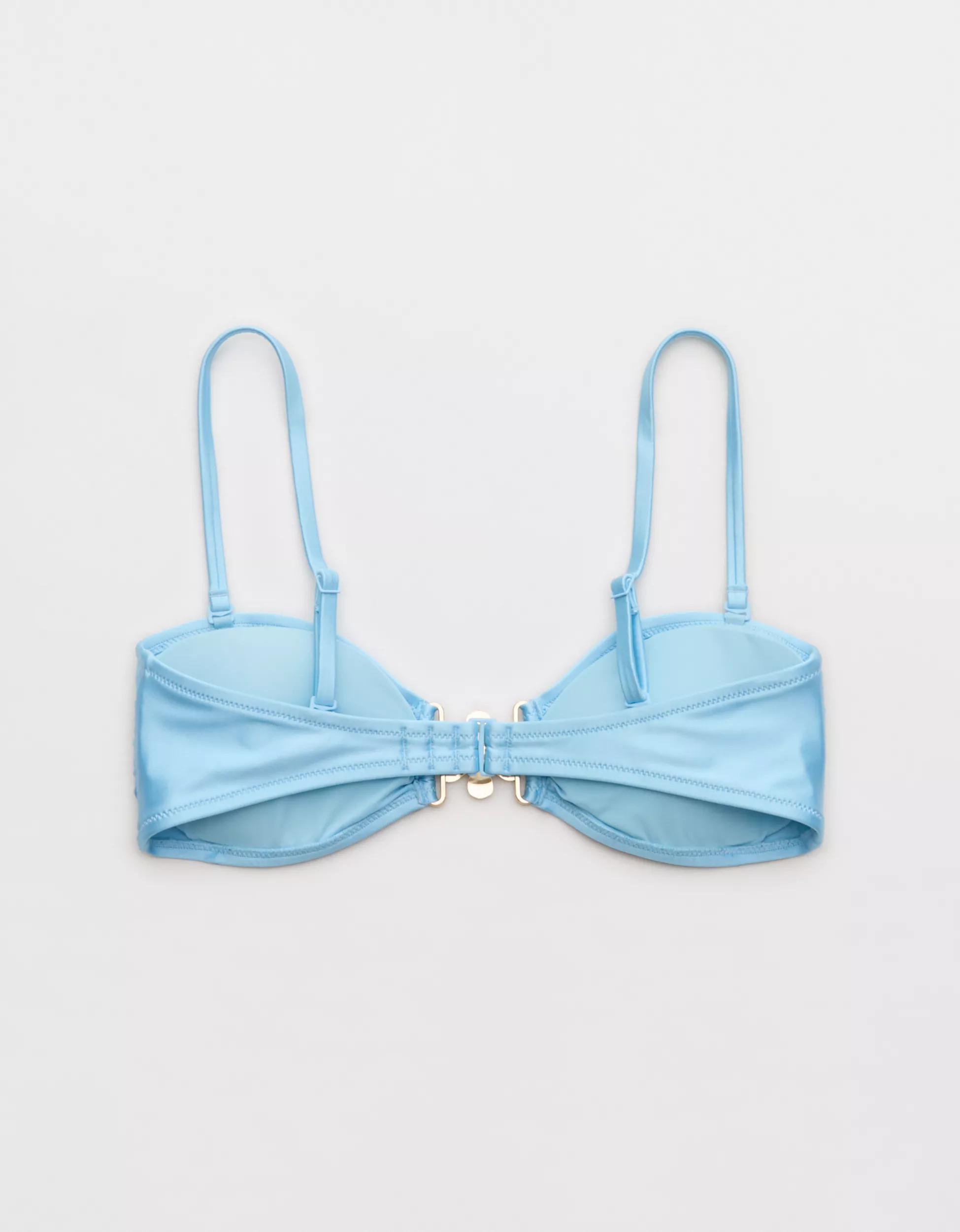 Aerie Floral Clasp Bandeau Bikini Top | American Eagle Outfitters (US & CA)