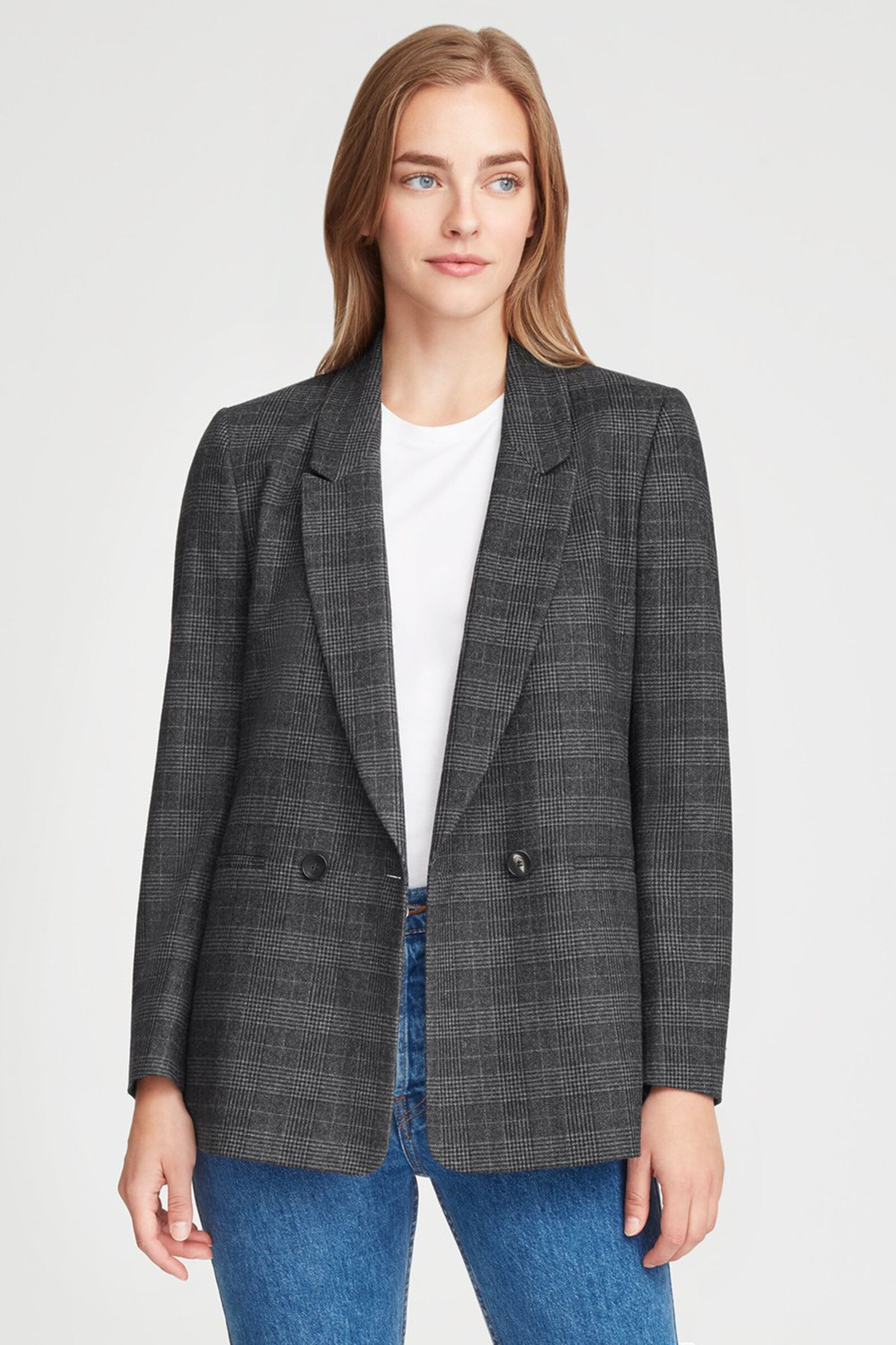 Wool Double-Breasted Blazer | Cuyana