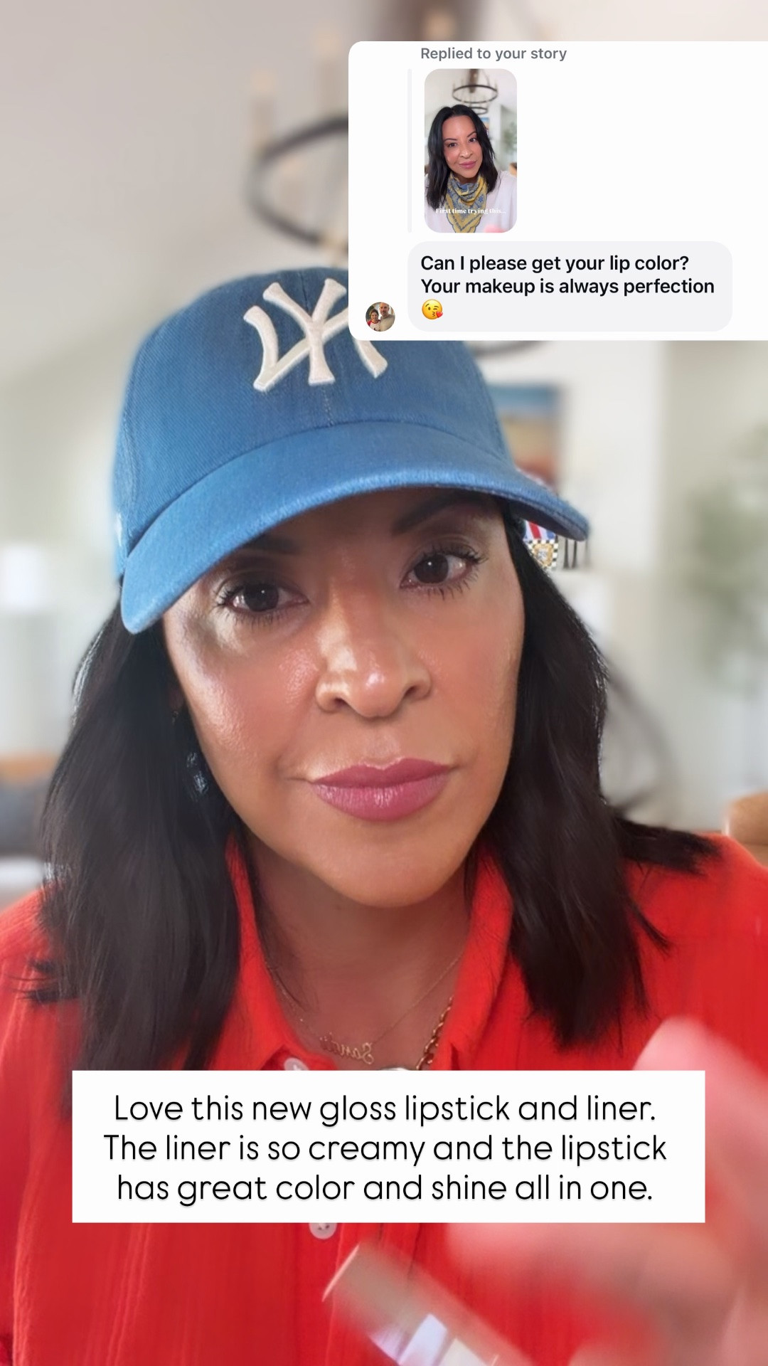 The darker color is Riri (which is a Rose Mauve) and the color I’m wearing on the video is High’Biscus (which is a Pink Rose). Liner is Riri.

#LTKBeauty #LTKMidsize #LTKOver40