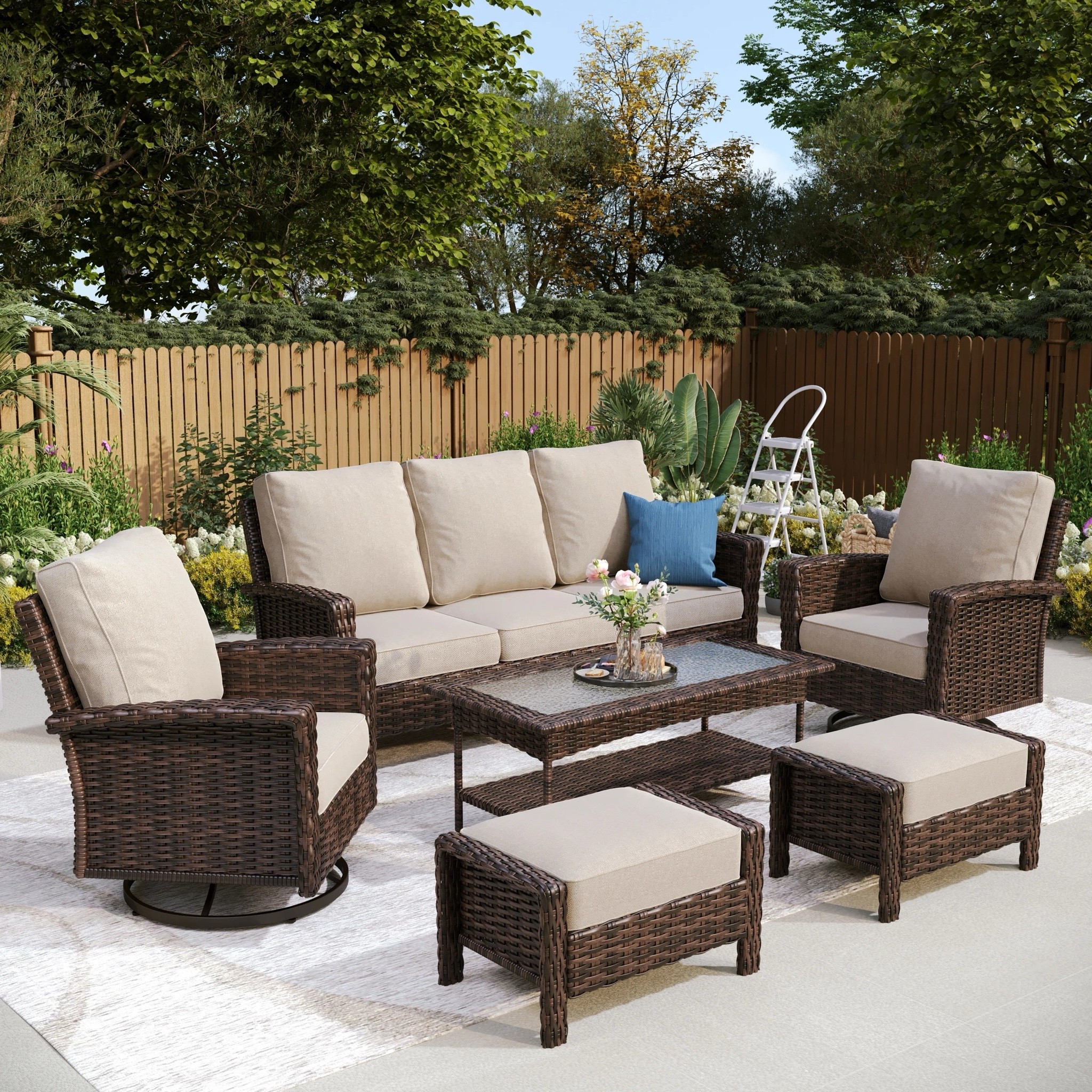 Turn your outdoor space into a staycation-worthy retreat — a premium all-weather wicker conversation set designed for comfort, durability, and effortless entertaining. 🌿✨ON SALE and under $1,600.

Keywords:

* patio conversation set
* wicker patio furniture
* outdoor sectional set
* all weather wicker furniture
* outdoor sofa set
* patio seating set
* backyard furniture set
* outdoor lounge set
* backyard entertaining
* outdoor living space
* summer patio setup
* poolside seating
* garden furniture
* home upgrade ideas
* outdoor hosting
* cozy backyard
* resort style backyard
* coastal outdoor aesthetic
* modern patio design
* outdoor luxury living
* relaxed summer aesthetic
* neutral outdoor decor
* backyard oasis
* elevated outdoor space

#LTKSaleAlert #LTKHome #LTKSeasonal