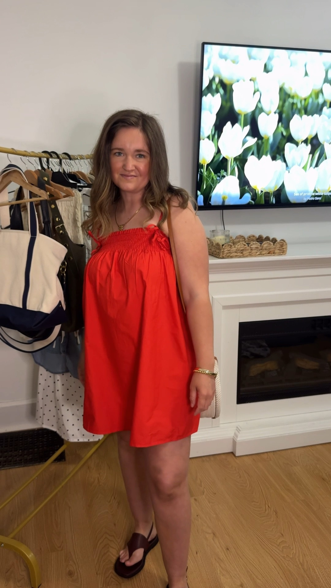 red babydoll dress features a flattering flowy fit with short length and the cutest side bow details that add the perfect feminine touch. Super easy to style for date night, brunch, or vacation looks. Lightweight, comfy, and effortlessly chic—this is one of those pieces you’ll reach for on repeat. True try-on favorite from Walmart fashion this season.

Shop it on LTK 🛍️

#LTKgrwm #LTKootd
