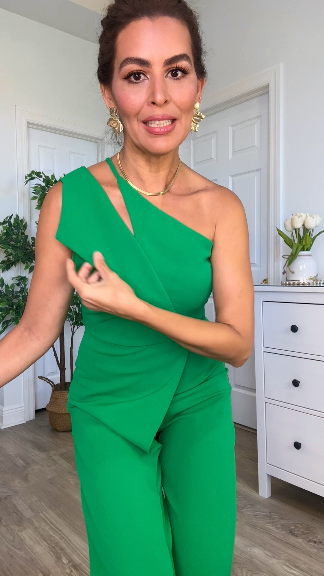 Jumpsuit on sale!! Size M in jumpsuit. Is super stretchy. 

#LTKSaleAlert #LTKStyleTip #LTKSeasonal