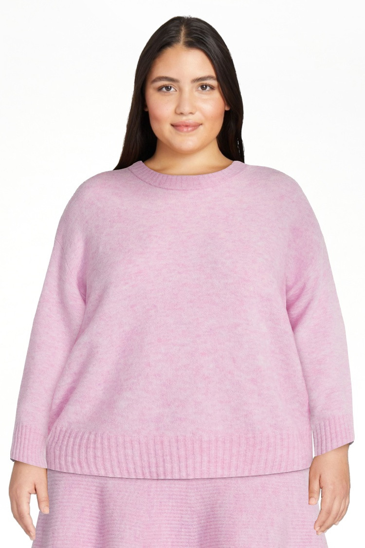 Free Assembly Women's Mock Neck Sweater with Long Sleeves, Sizes XS-4X | Walmart (US)
