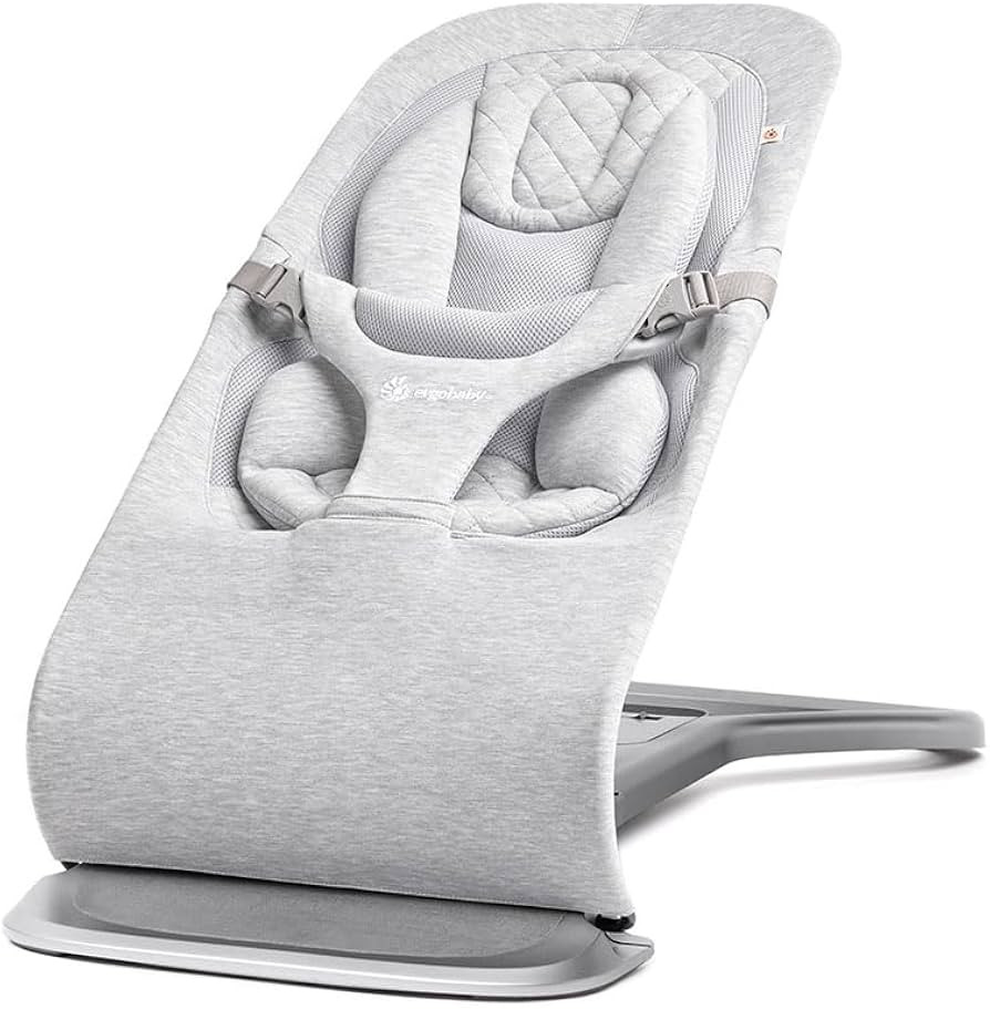 Ergobaby Evolve 3-in-1 Bouncer, Adjustable Multi Position Baby Bouncer Seat, Fits Newborn to Todd... | Amazon (US)