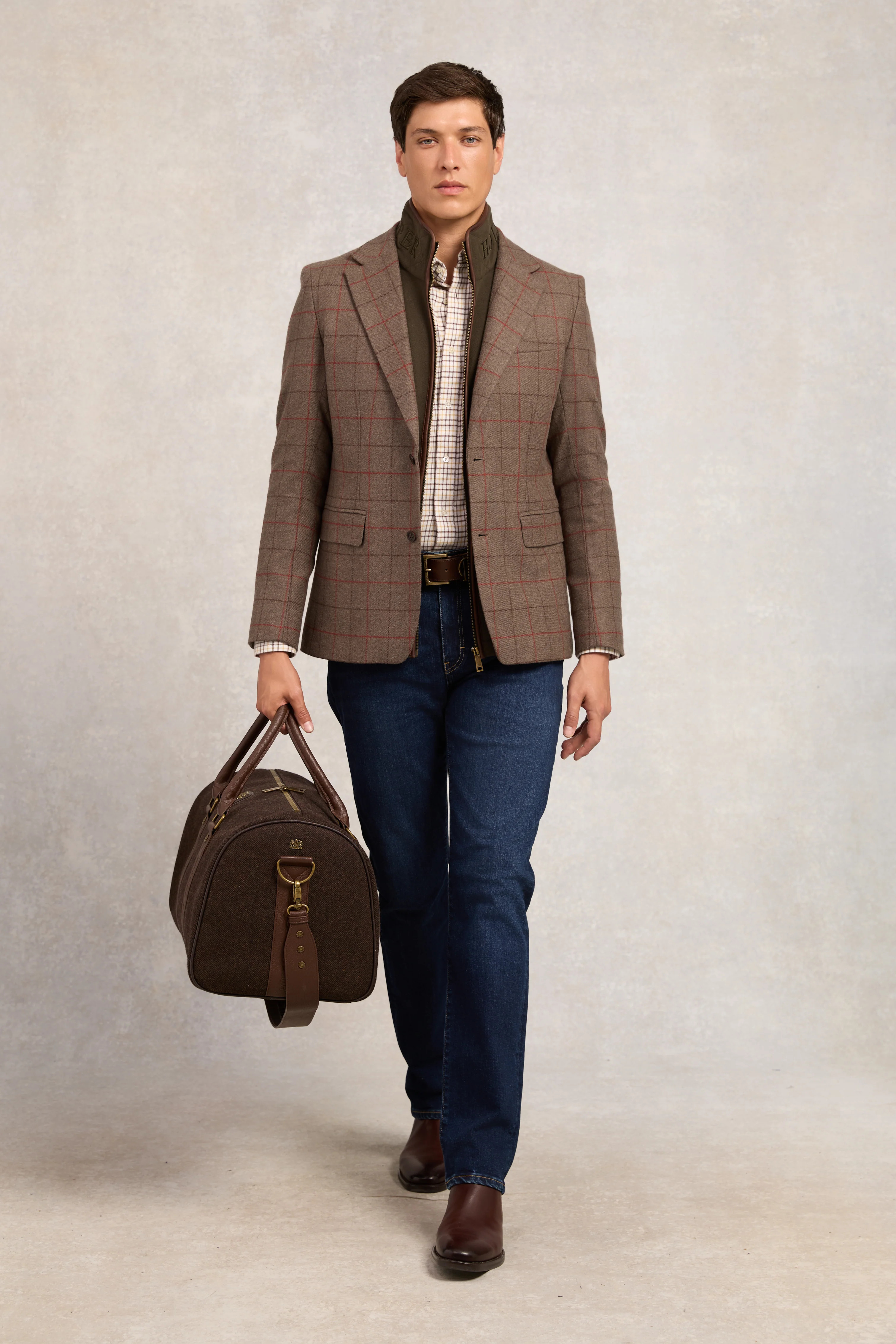 Men's Country Fleece Gilet (Khaki) | Holland Cooper