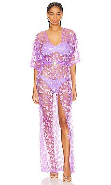 J.Angelique Kate Butterfly Caftan in Lavender from Revolve.com | Revolve Clothing (Global)