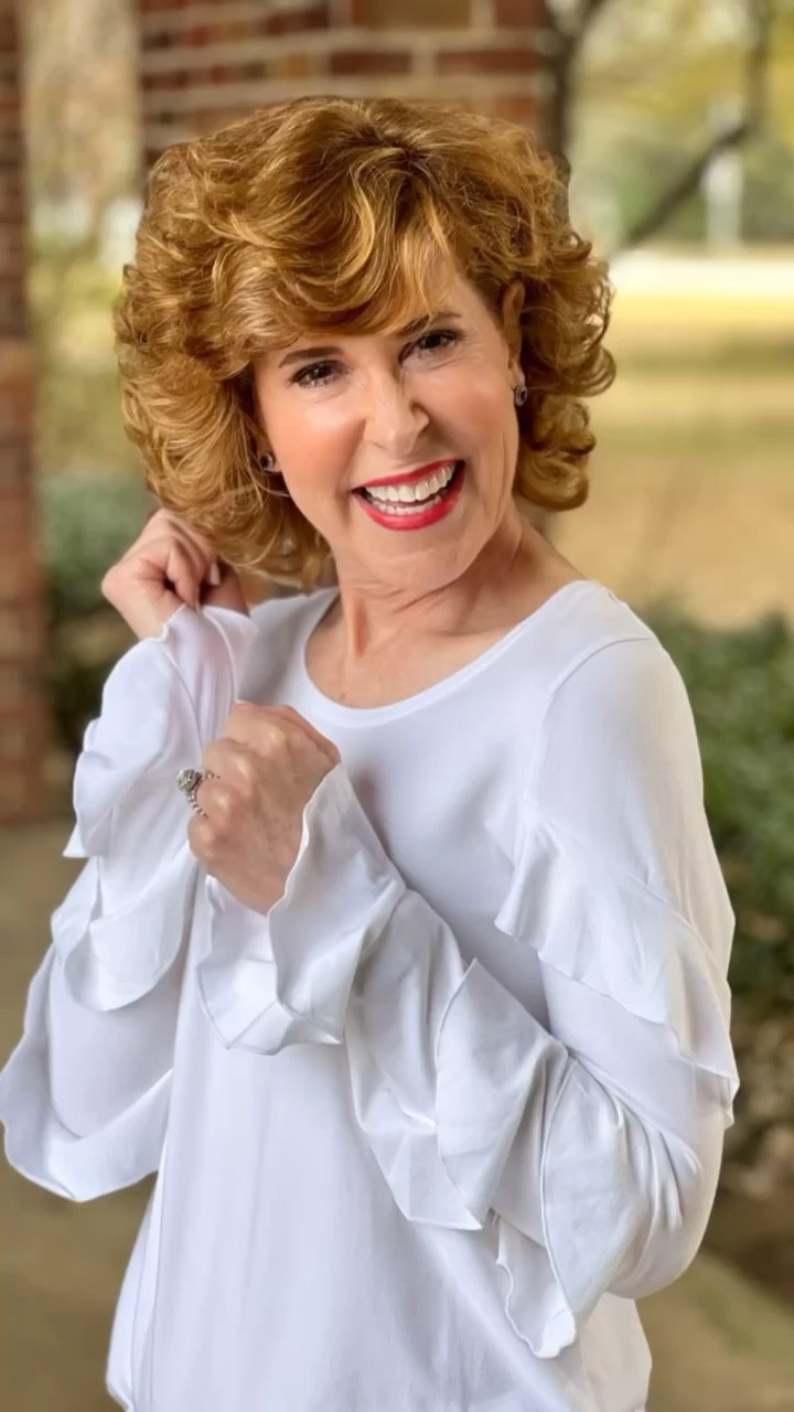 White booties, white boots, Spring outfit, crop pants, polka dot pants, ankle pants, Pom Pom pants, Chico’s, date night outfit, Ruffle sleeves, mother of pearl earrings

 I'm wearing @lovechicos Tiered Ruffle Sleeve Top (also comes in black) and their adorable Pop Pom Hem Crops. I finished off with my favorite (surprisingly comfortable!) white booties. Everything fits TTS.

#competition

#LTKSeasonal #LTKshoecrush #LTKFind