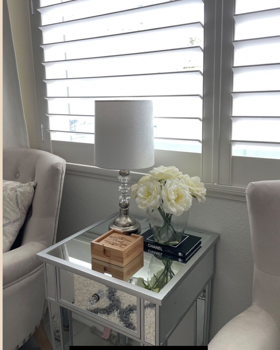 Side table
Living room table
Coffee table 
Living room decor
Spring decor
Table lamp
Chanel
Chanel book
Coffee table book
Coaster
Personalized coaster

#LTKGiftGuide #LTKstyletip #LTKhome