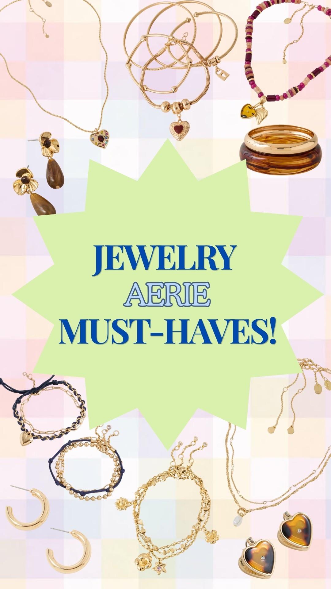 These Aerie jewelry must haves are such pretty everyday pieces to keep in your rotation. I love how easy they are to mix and match with everything from casual outfits to dressed up looks.

#LTKdayinmylife #LTKootd #LTKgrwm