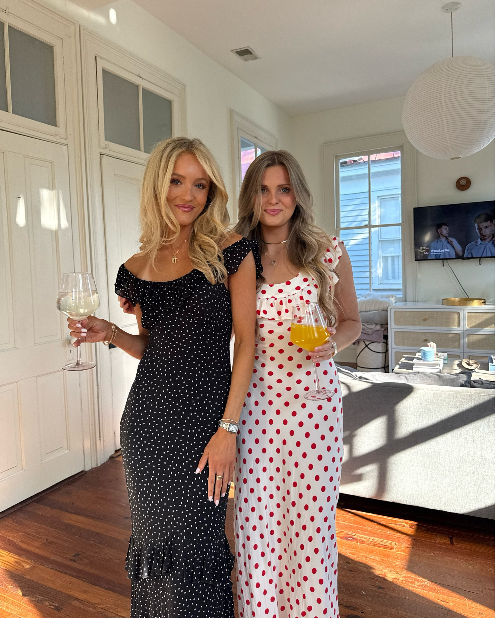Polka dot gowns that you can dress up or down 

#LTKwedding #LTKU #LTKSeasonal