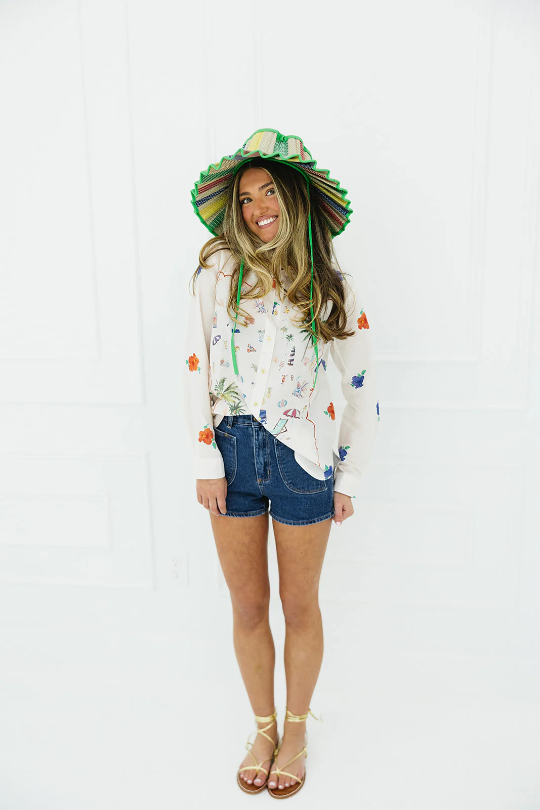 SHIRT ISABELLA MENORCA PRINT | Triple Threads