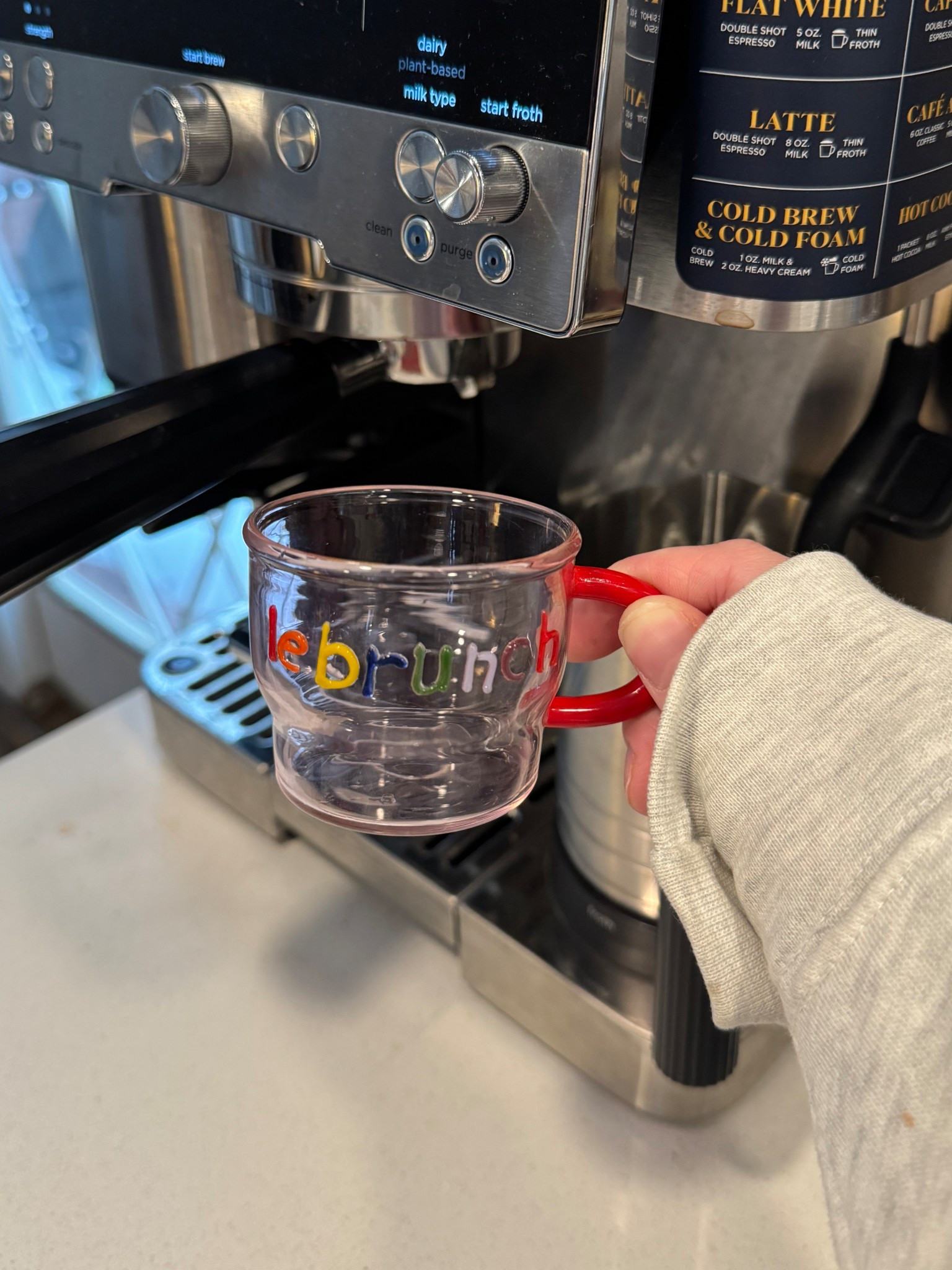 COFFEE MUST HAVE: I’ve been on the hunt for an espresso cup and this one from Anthropologie is so cute and unique!

Perfect addition to your coffee bar. They have 2 other options :)

#LTKSeasonal #LTKfoodie #LTKHome