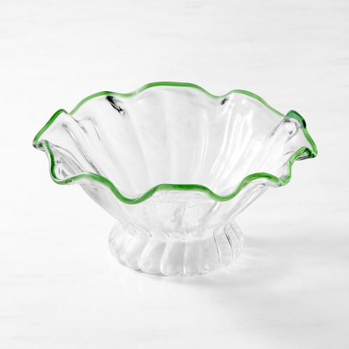 AERIN Sculptural Glass Catchall Bowl | Williams-Sonoma
