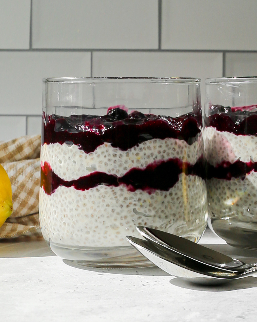 Making this Lemon Blueberry Chia Pudding even easier with the right tools and ingredients 🍋🫐 Everything is linked! The 10 oz containers with lids are perfect for assembling and storing individual chia pudding jars and they are so cute for meal prep. I made the blueberry sauce in my Our Place Mini Perfect Pot which is honestly the perfect size for small batch sauces like this one. The stainless steel measuring spoon set is one I reach for constantly in my kitchen and the Rubbermaid Brilliance containers are my go to for storing the chia pudding and blueberry sauce separately in the fridge all week long. And the 365 by Whole Foods Market Organic Black Chia Seeds are the ones I use in this recipe. They are great quality at a really good price. Full recipe is on the blog and everything is linked here! 🔗 

 #LTKdayinmylife #LTKfoodie #LTKHome