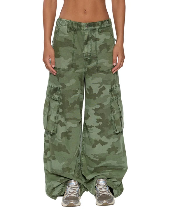Womens Ksuper Cargo Pant Hash Camo Pants | Ksubi ++ | Ksubi (AU)