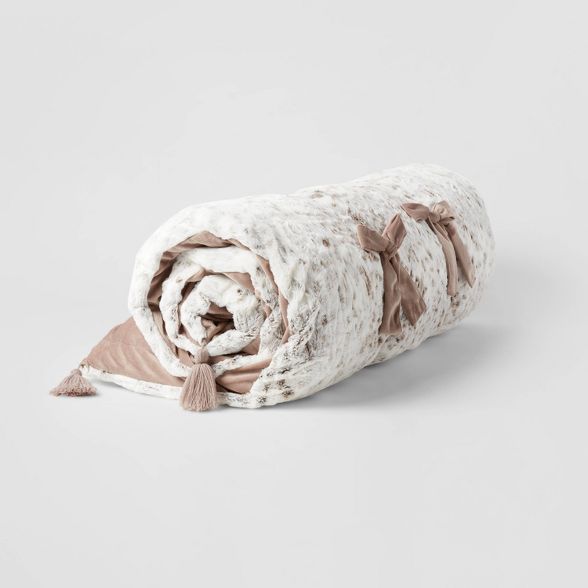 Textured Faux Fur Lounge Pillow - Threshold™ | Target