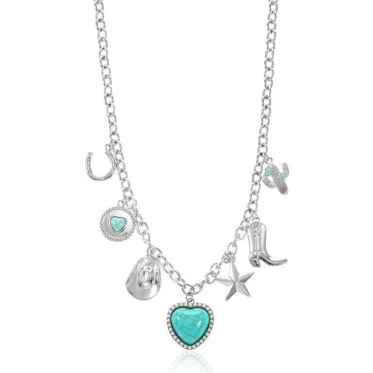 Packed Party Women's Cowgirl Charm Necklace | Walmart (US)