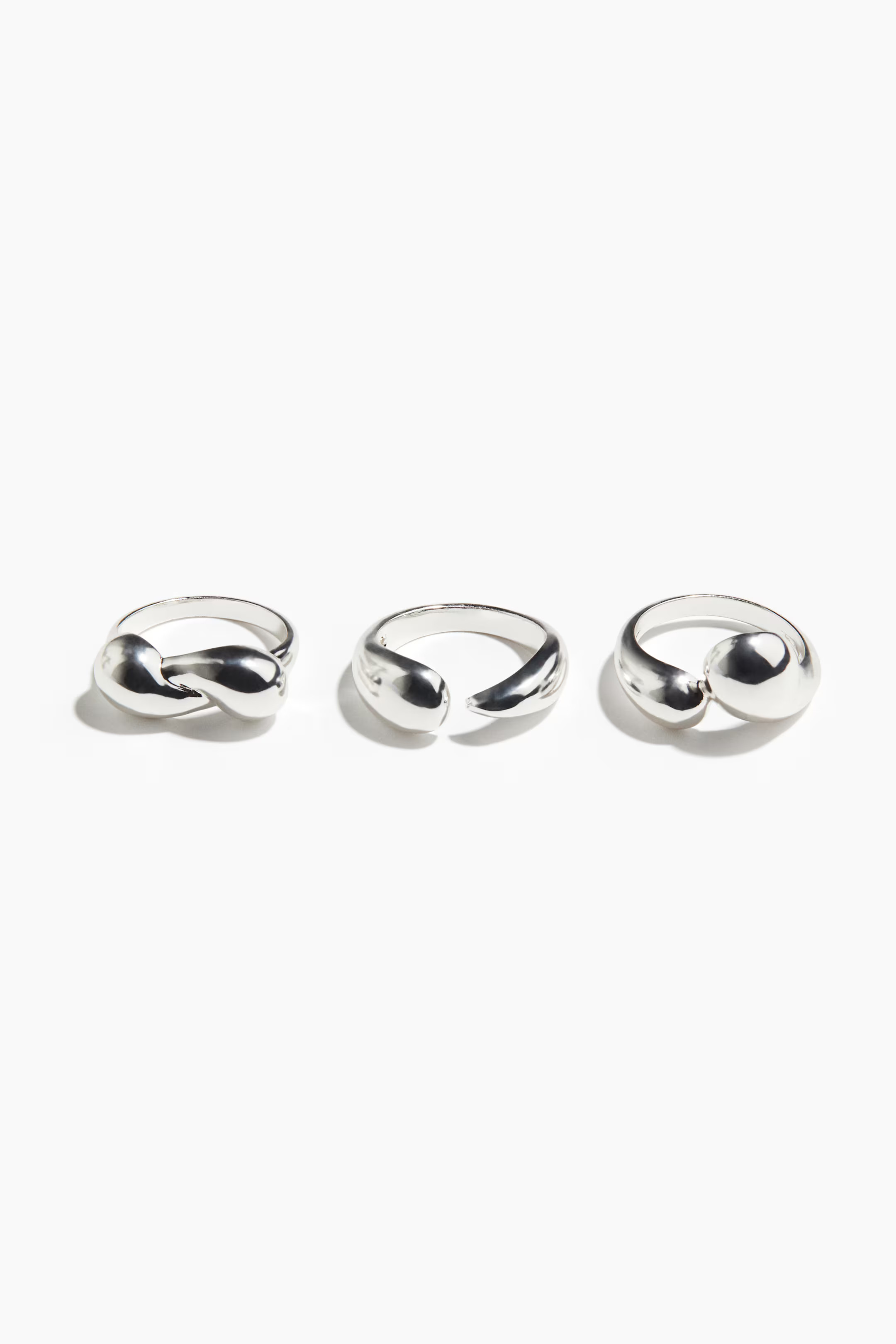 3-pack Rings | H&M (US + CA)