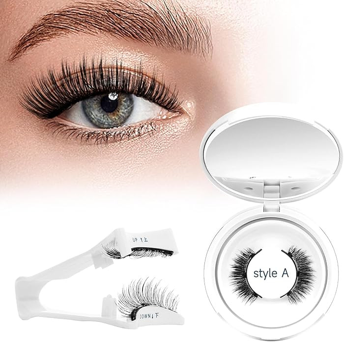 Higu clace Magnetic Eyelashes 1Pairs Magnetic Eyelashes with Applicator Soft Magnetic Lashes Natu... | Amazon (US)
