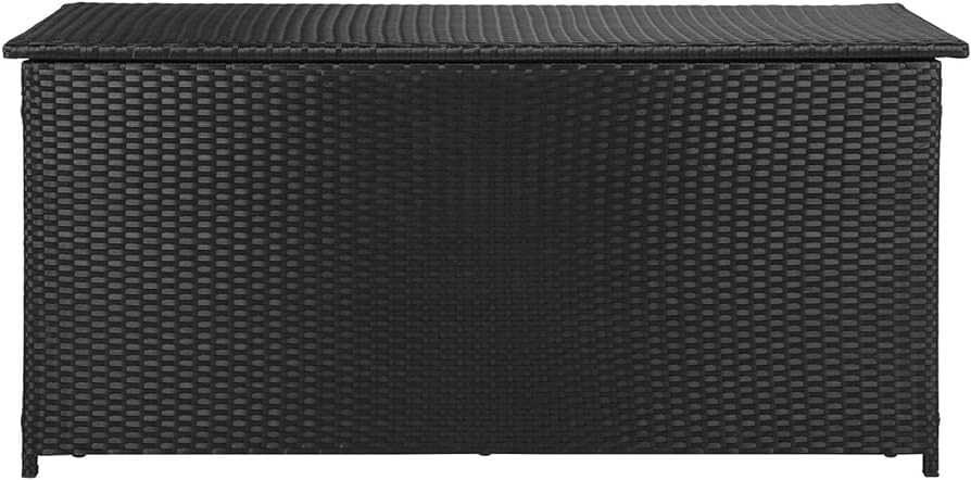 Safavieh PAT9002A Collection Cosima Black 53" 13 Gallon Outdoor Storage Deck Box | Amazon (US)