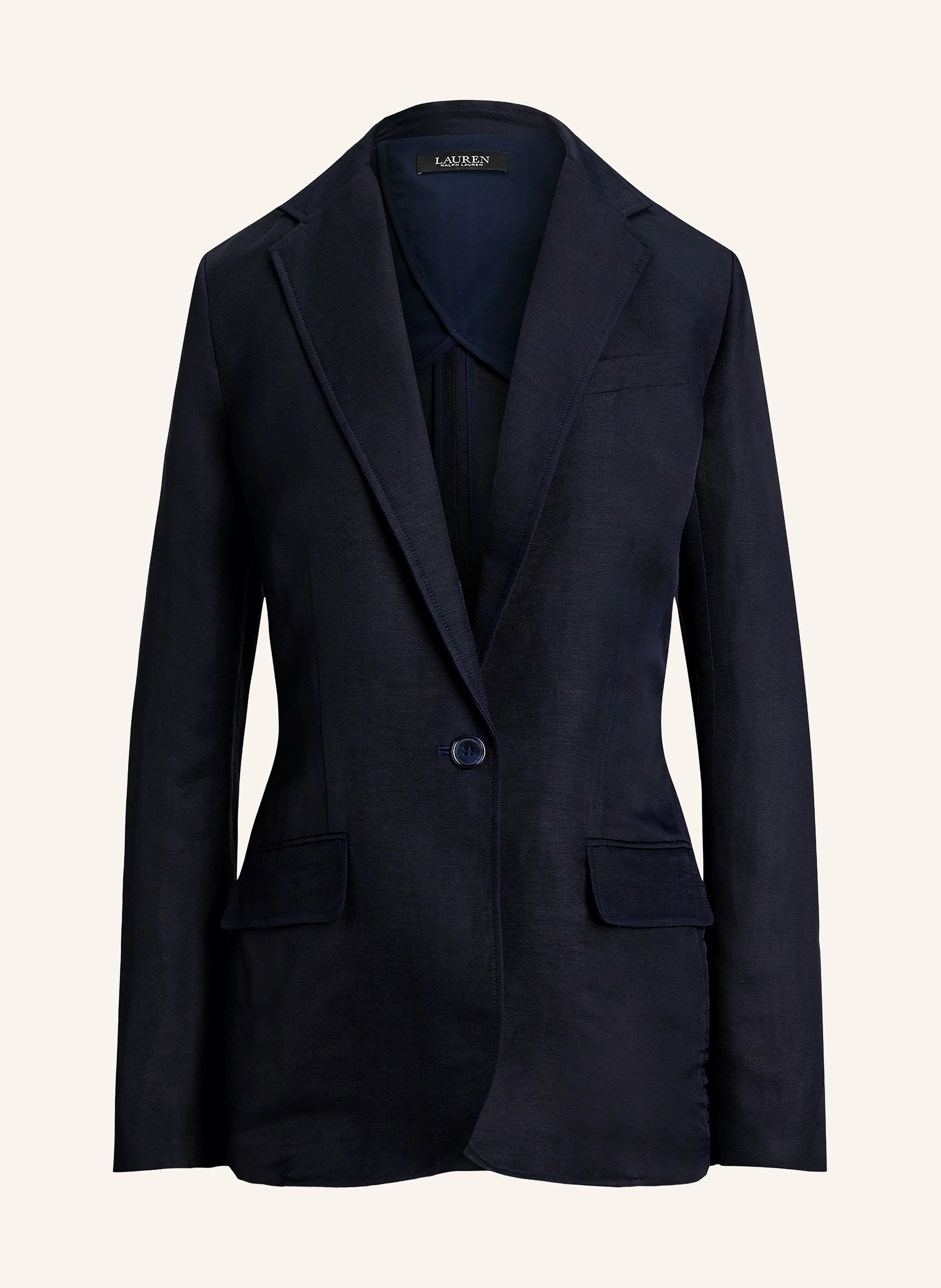 LAUREN RALPH LAUREN Blazer WILONA mit Leinen in dunkelblau | Breuninger (DACH)