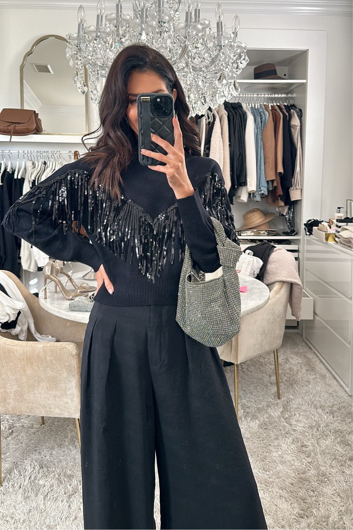 This pullover sweater is so good and currently 30% off! I’m just shy of 5-7” wearing the size small and XS pants. 

#LTKfindsunder100 #LTKsalealert #LTKHoliday