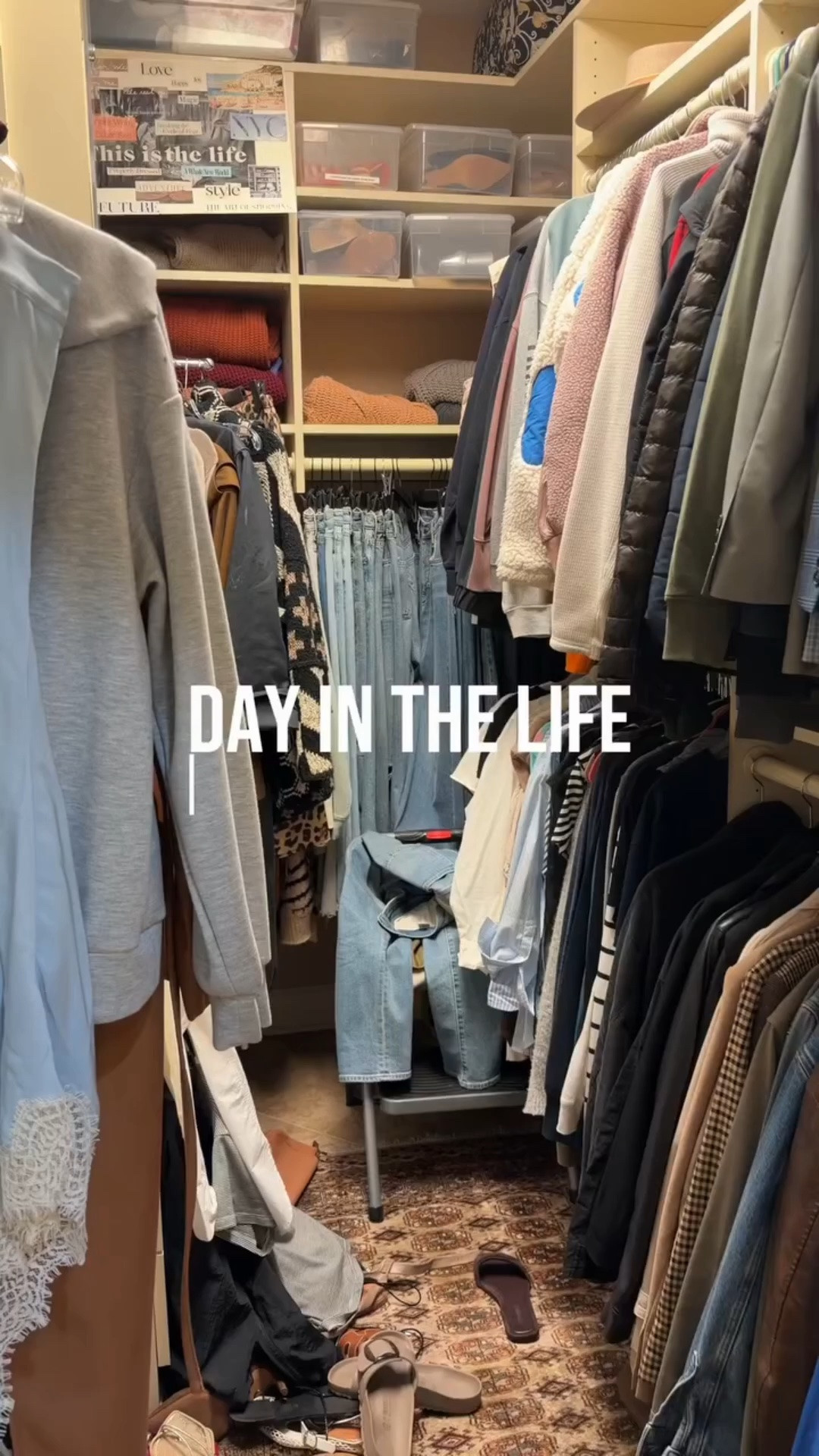 A day in the life of a personal stylist 🌿✨ It starts the same way every time — jewelry drawer open, necklaces on, figuring out which version of myself I'm showing up as today. 

Then it was off to spend the morning with the team shooting summer looks outdoors. Three looks each, good light, good company, and honestly just a really good morning. Because the best way to show our clients how to wear something? Actually wear it ourselves. 🤍