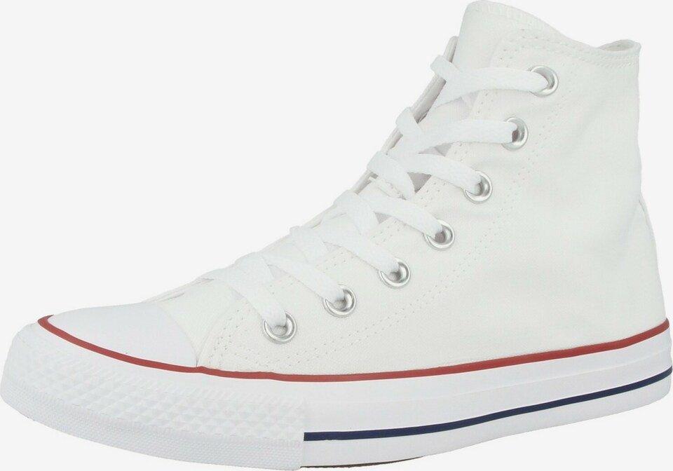 CONVERSE Sneakers hoog 'Chuck Taylor All Star' in Wit | ABOUT YOU | ABOUT YOU NL