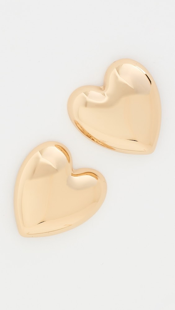 Jennifer Fisher Small Puffy Heart Earrings | Shopbop | Shopbop