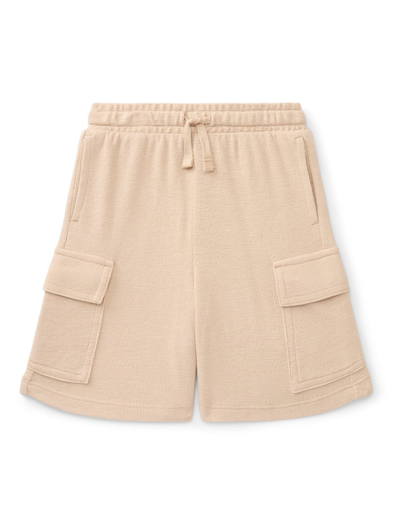 Wonder Nation Little Boys Knit Cargo Shorts, Sizes 4-10 | Walmart (US)