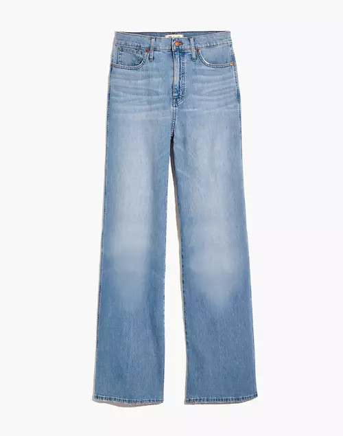 11" High-Rise Flare Jeans in Conwell Wash | Madewell