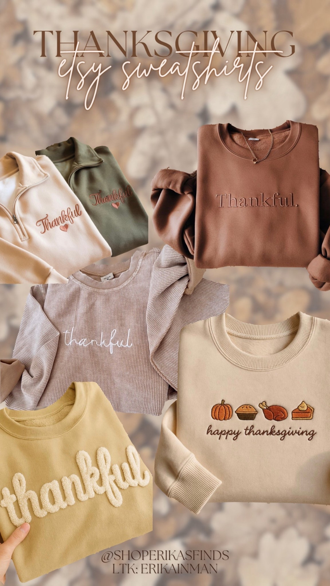 Thanksgiving Etsy sweatshirts 🦃

#LTKStyleTip #LTKSaleAlert #LTKSeasonal