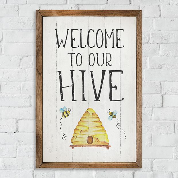 Our Hive Wall Art | Antique Farm House