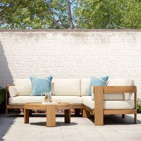 Monterey Outdoor Right Arm Chaise | West Elm (US)