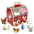Melissa & Doug Wooden Take-Along Sorting Barn Toy - Walmart.com | Walmart (US)